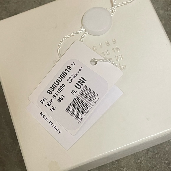 Margiela Silver Shield Logo Necklace - Picture 10 of 10